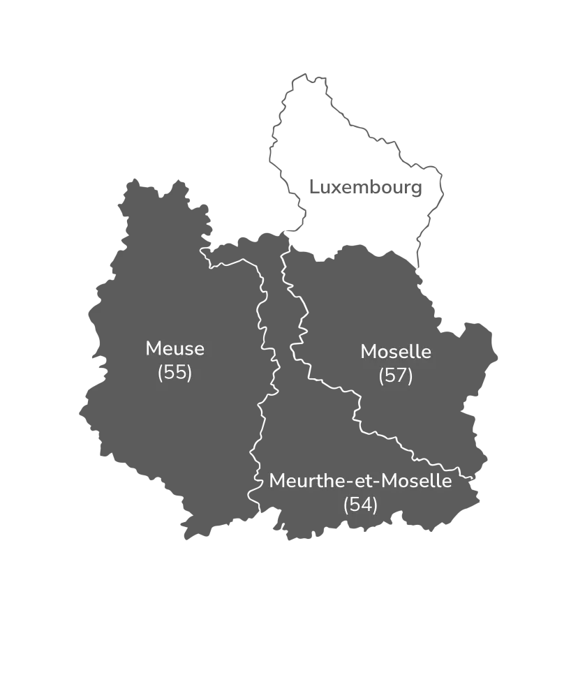Carte de la région